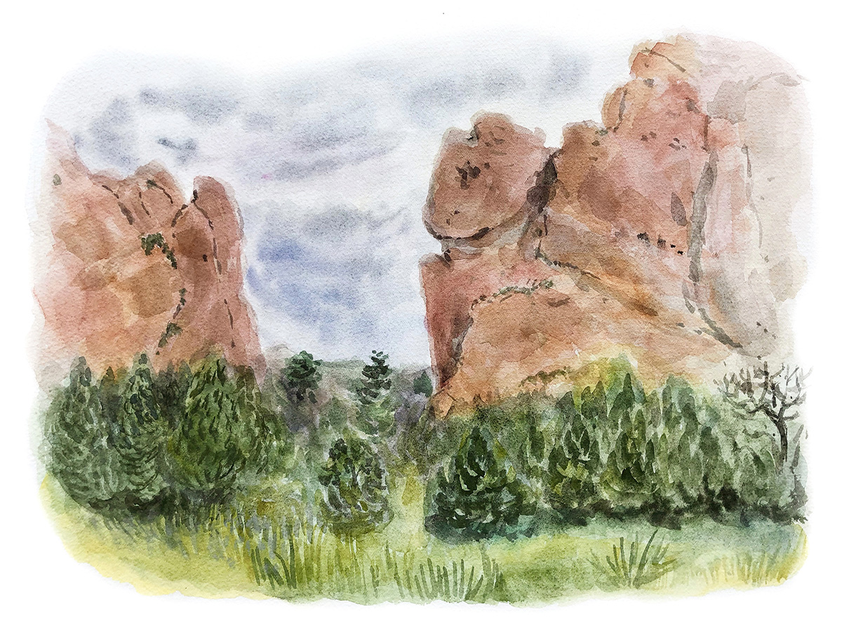 Garden of the Gods CO by Sara Parrilli